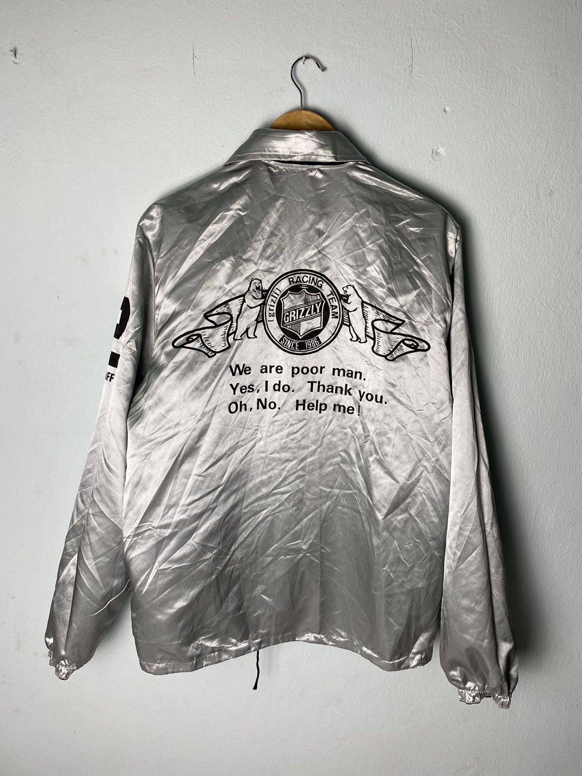 Japanese Brand × Sports Specialties Vintage Grizzly Racing Team Staff Arai Riversible Jacket Size US L / EU 52-54 / 3 - 12 Thumbnail