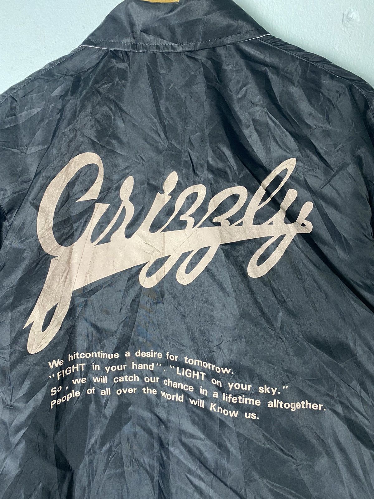 Japanese Brand × Sports Specialties Vintage Grizzly Racing Team Staff Arai Riversible Jacket Size US L / EU 52-54 / 3 - 6 Thumbnail
