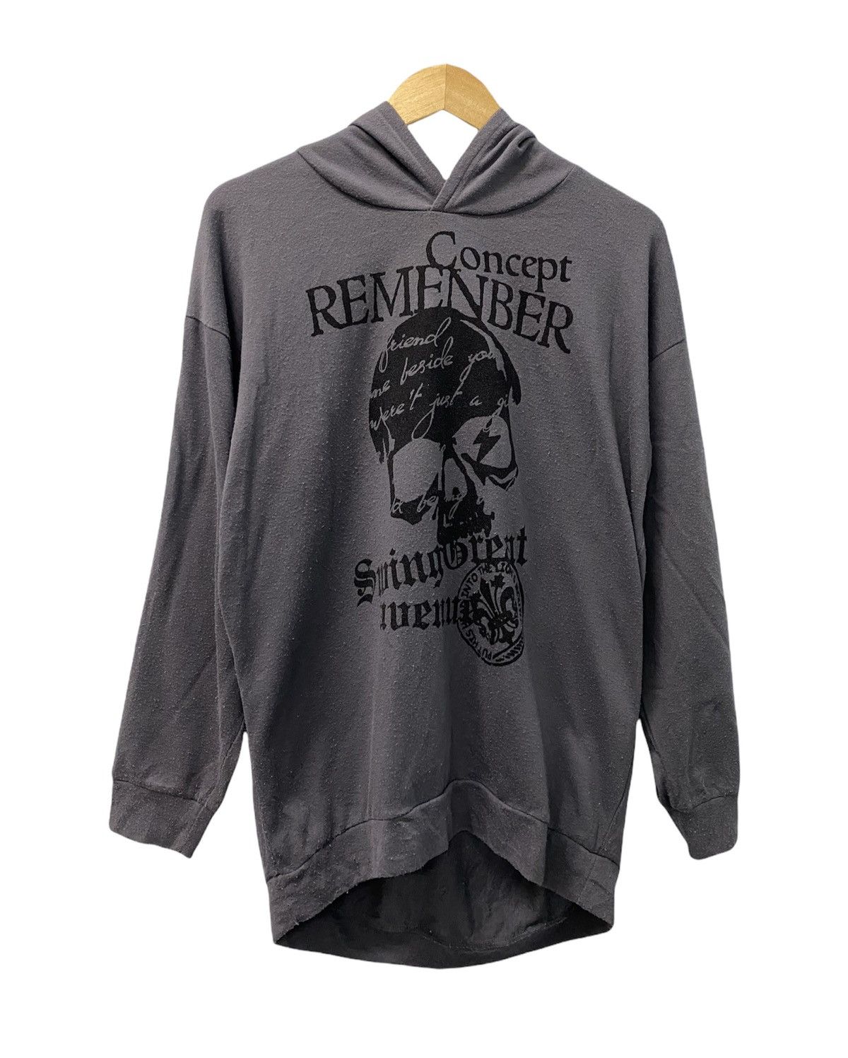 Japanese Brand Skull Hoodie Japanese Brand Inspired Chrome Heart Size US M / EU 48-50 / 2 - 1 Thumbnail
