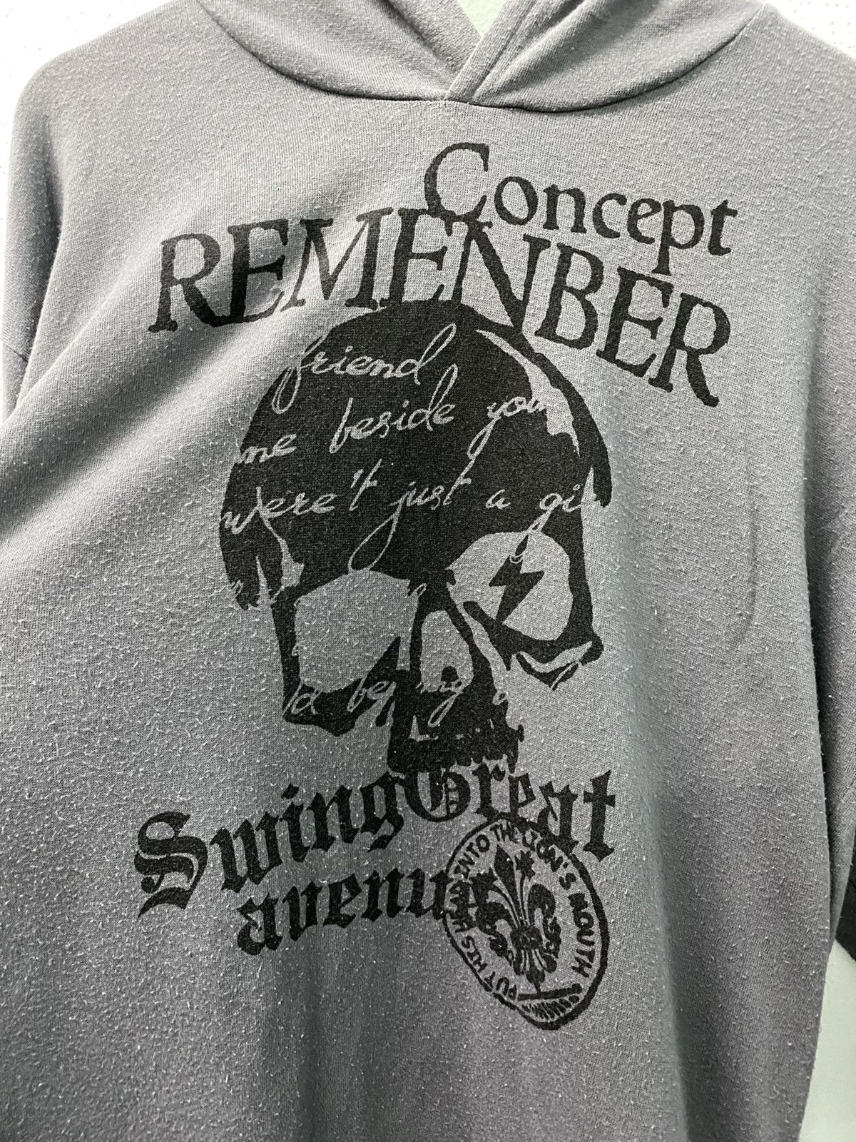 Japanese Brand Skull Hoodie Japanese Brand Inspired Chrome Heart Size US M / EU 48-50 / 2 - 2 Thumbnail