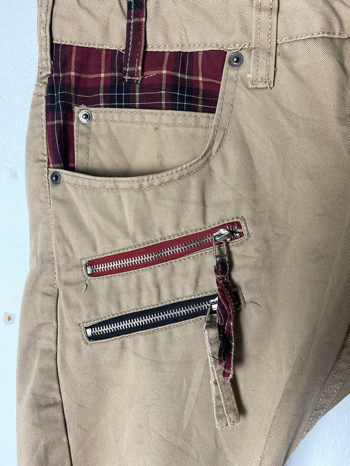Japanese Brand × Seditionaries Rare🔥Double Waist Memory Special Pant Nice Design Size US 31 - 5 Thumbnail