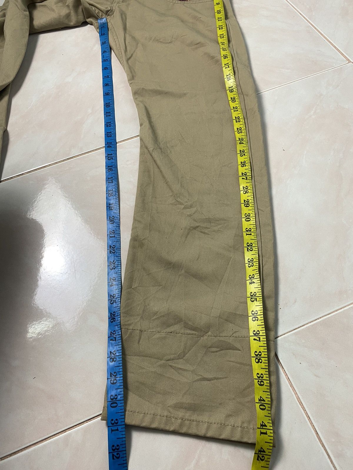 Japanese Brand × Seditionaries Rare🔥Double Waist Memory Special Pant Nice Design Size US 31 - 12 Thumbnail