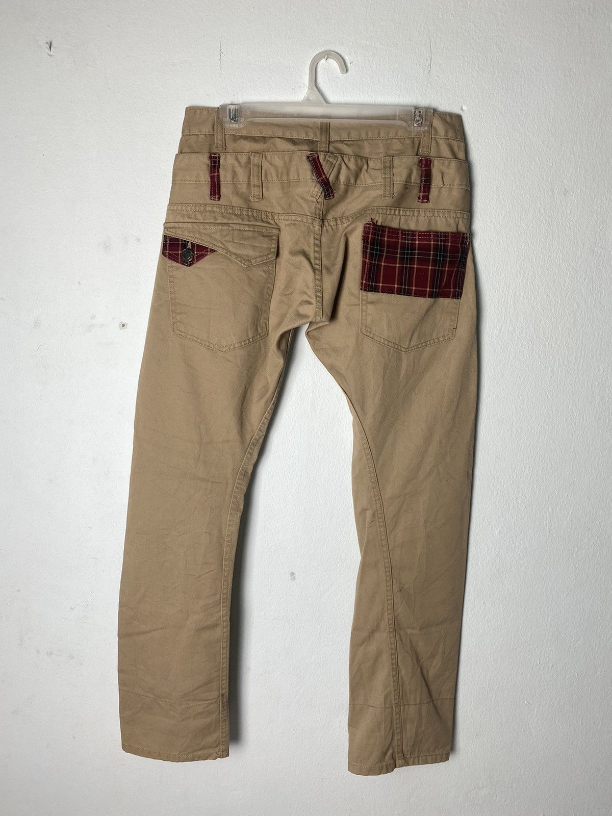Japanese Brand × Seditionaries Rare🔥Double Waist Memory Special Pant Nice Design Size US 31 - 6 Thumbnail