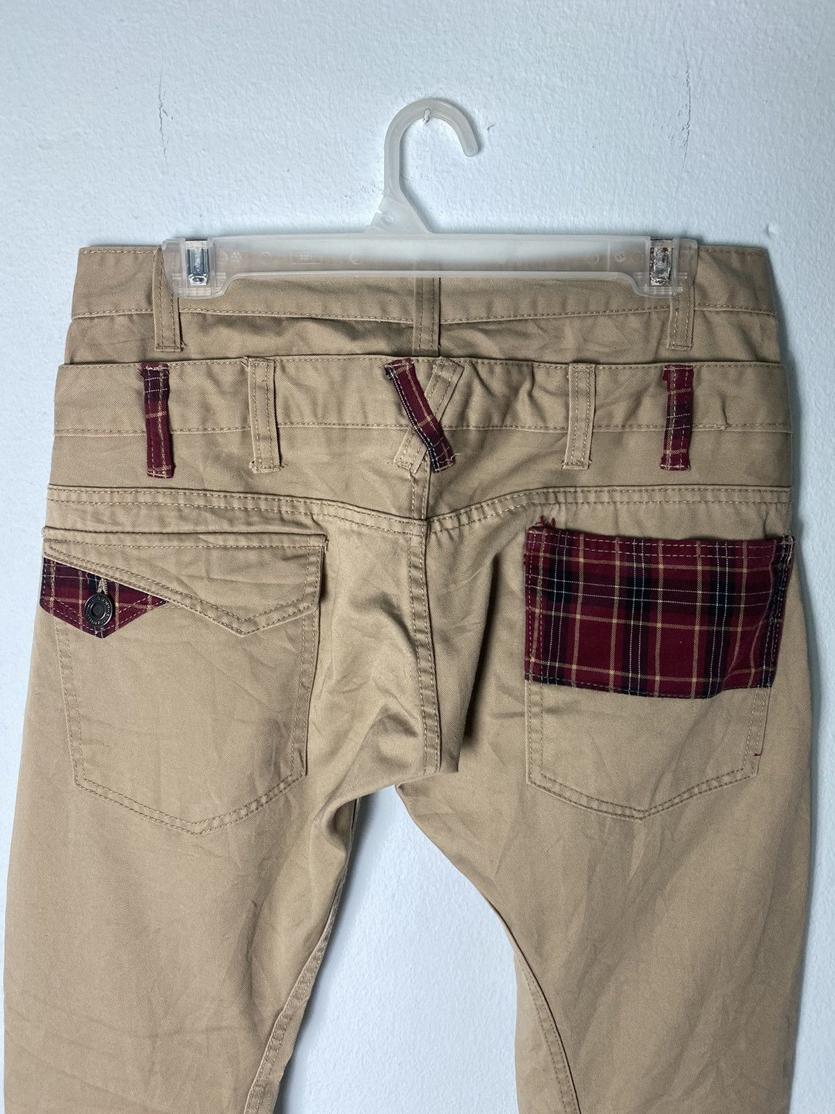 Japanese Brand × Seditionaries Rare🔥Double Waist Memory Special Pant Nice Design Size US 31 - 7 Thumbnail
