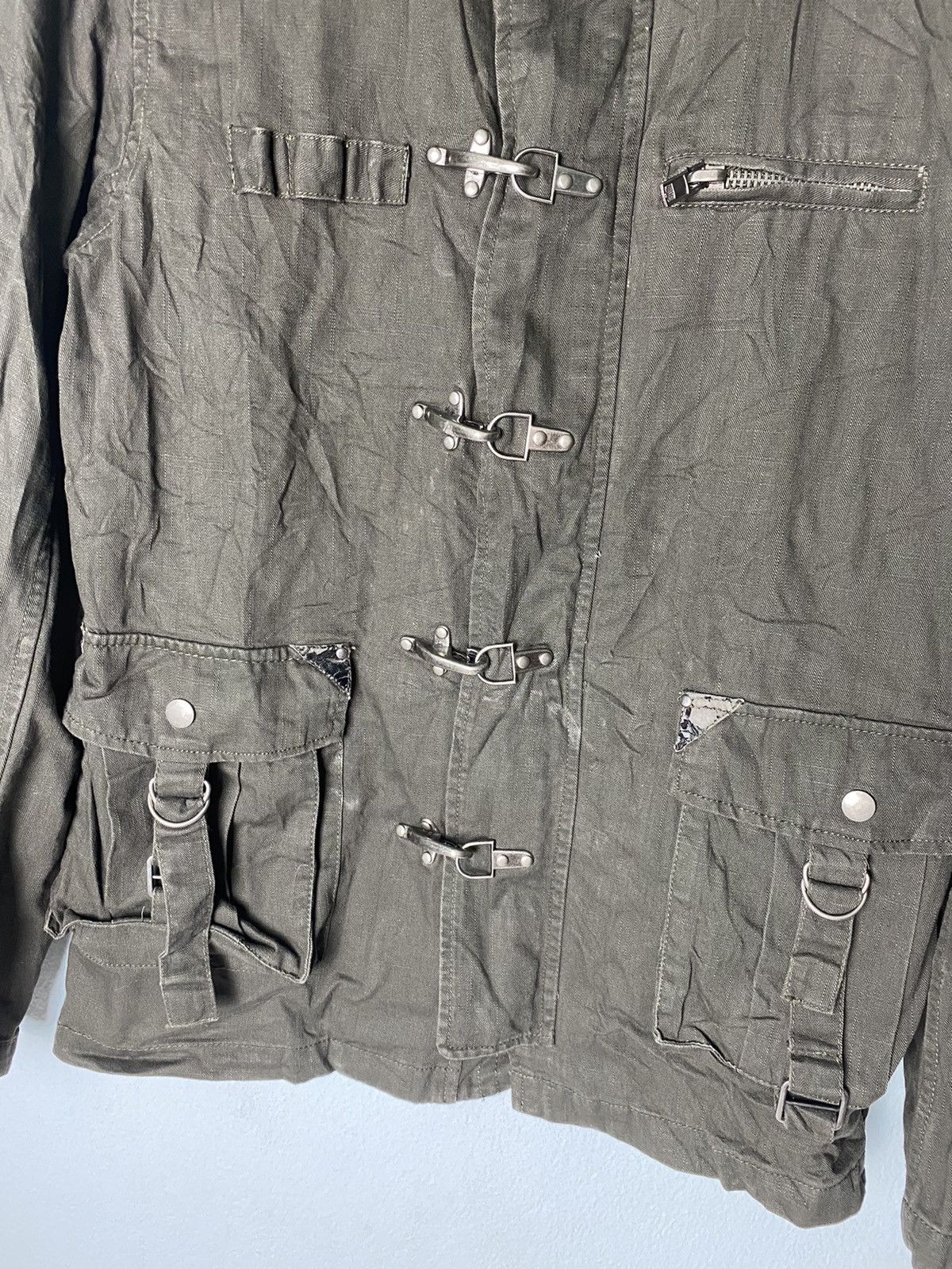 Japanese Brand × Seditionaries Rare Design🔥 Vintage Army Jacket Style Size US M / EU 48-50 / 2 - 6 Thumbnail