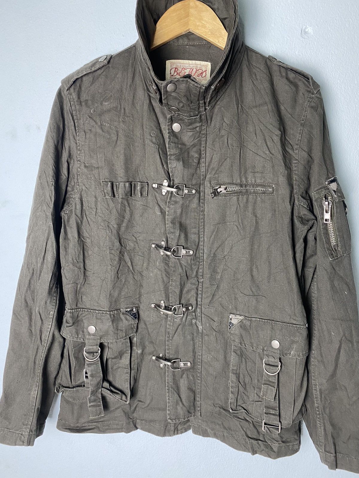 Japanese Brand × Seditionaries Rare Design🔥 Vintage Army Jacket Style Size US M / EU 48-50 / 2 - 2 Thumbnail
