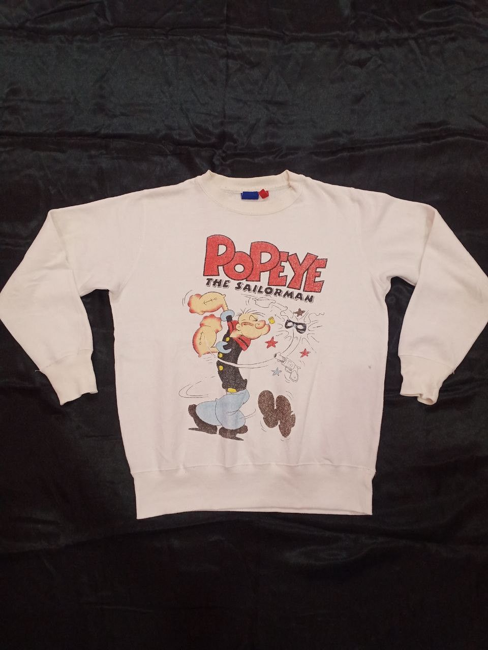 Cartoon Network × Vintage Vintage Popeye The Sailorman Sweatshirt Size US M / EU 48-50 / 2 - 1 Thumbnail
