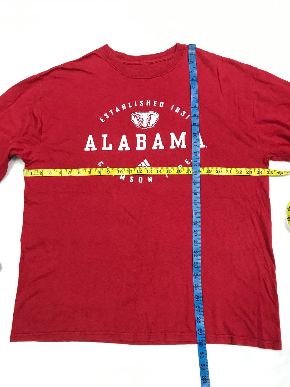 Adidas × Vintage Adidas Alabama Crimson Tide Long Sleeve Tee Size US XL / EU 56 / 4 - 5 Thumbnail