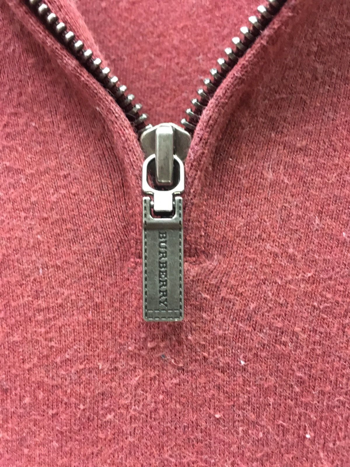 Burberry × Burberry Prorsum Burberry Nova Check Half Zipper Sweatshirt Size US M / EU 48-50 / 2 - 9 Thumbnail