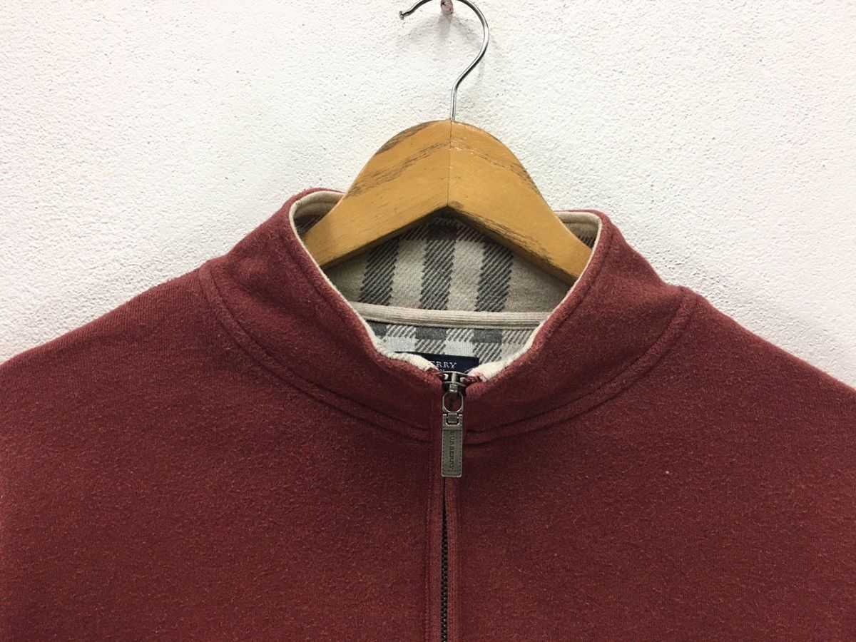 Burberry × Burberry Prorsum Burberry Nova Check Half Zipper Sweatshirt Size US M / EU 48-50 / 2 - 6 Thumbnail
