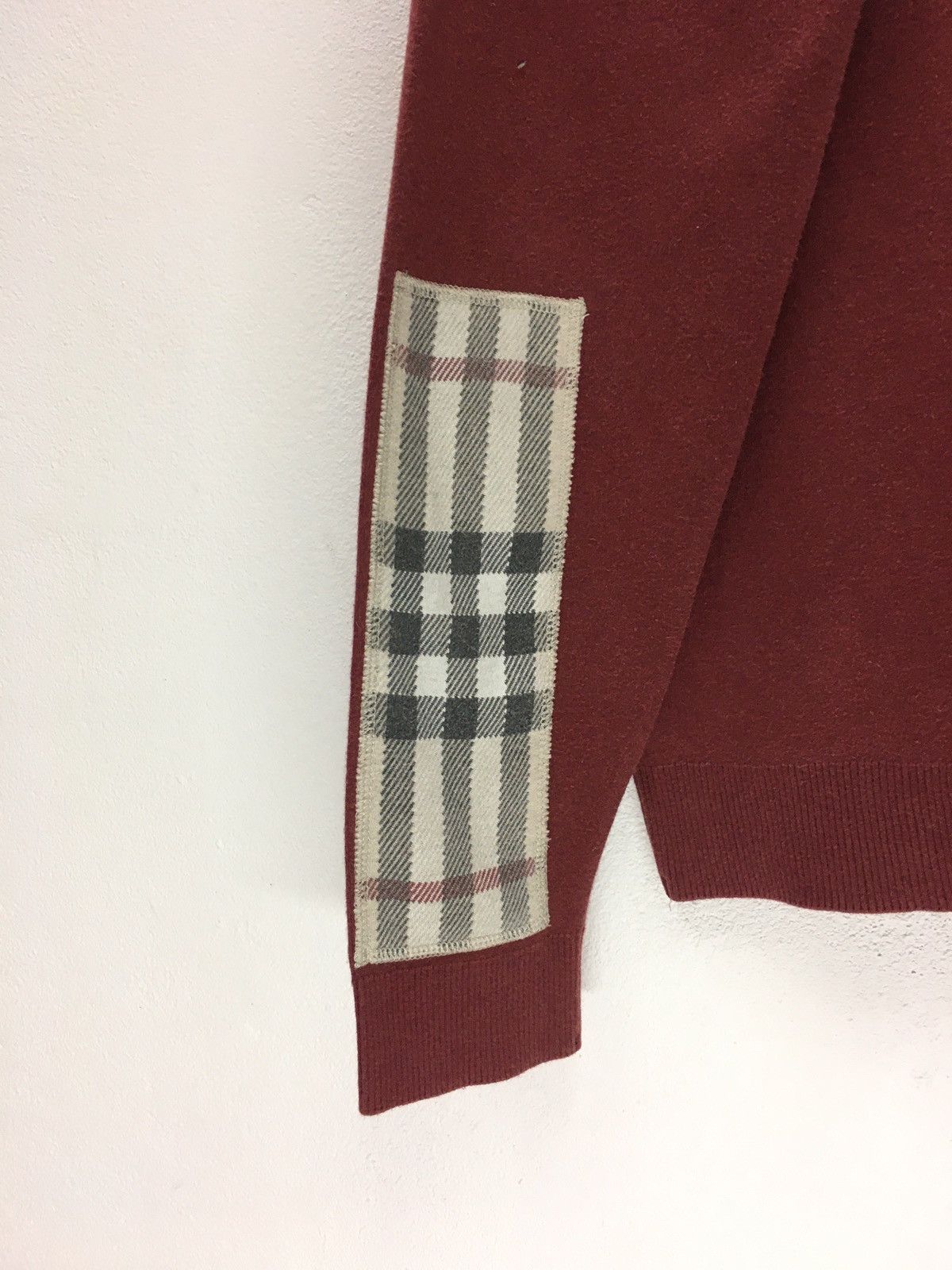 Burberry × Burberry Prorsum Burberry Nova Check Half Zipper Sweatshirt Size US M / EU 48-50 / 2 - 8 Thumbnail