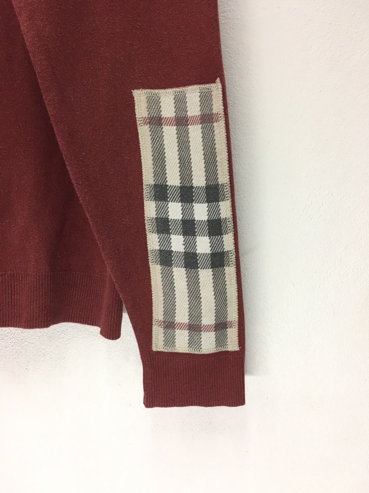Burberry × Burberry Prorsum Burberry Nova Check Half Zipper Sweatshirt Size US M / EU 48-50 / 2 - 7 Thumbnail