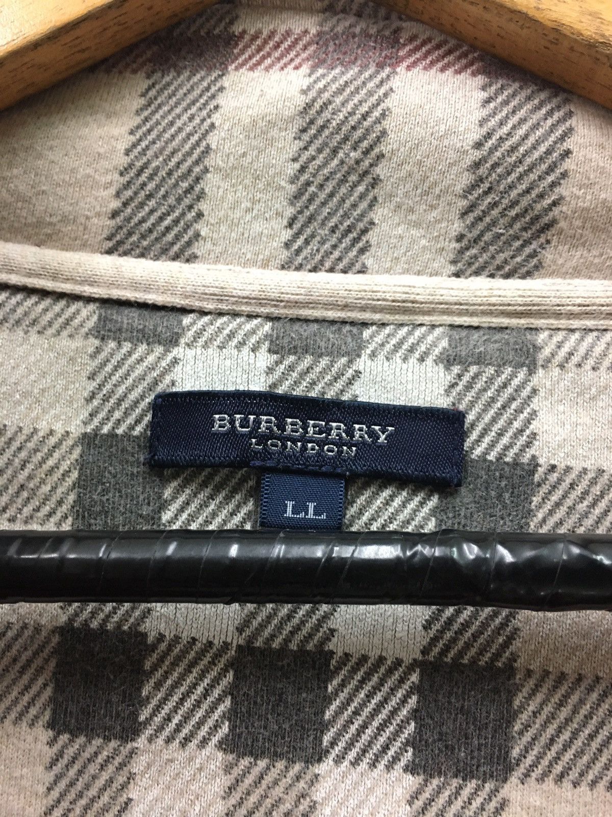 Burberry × Burberry Prorsum Burberry Nova Check Half Zipper Sweatshirt Size US M / EU 48-50 / 2 - 10 Thumbnail
