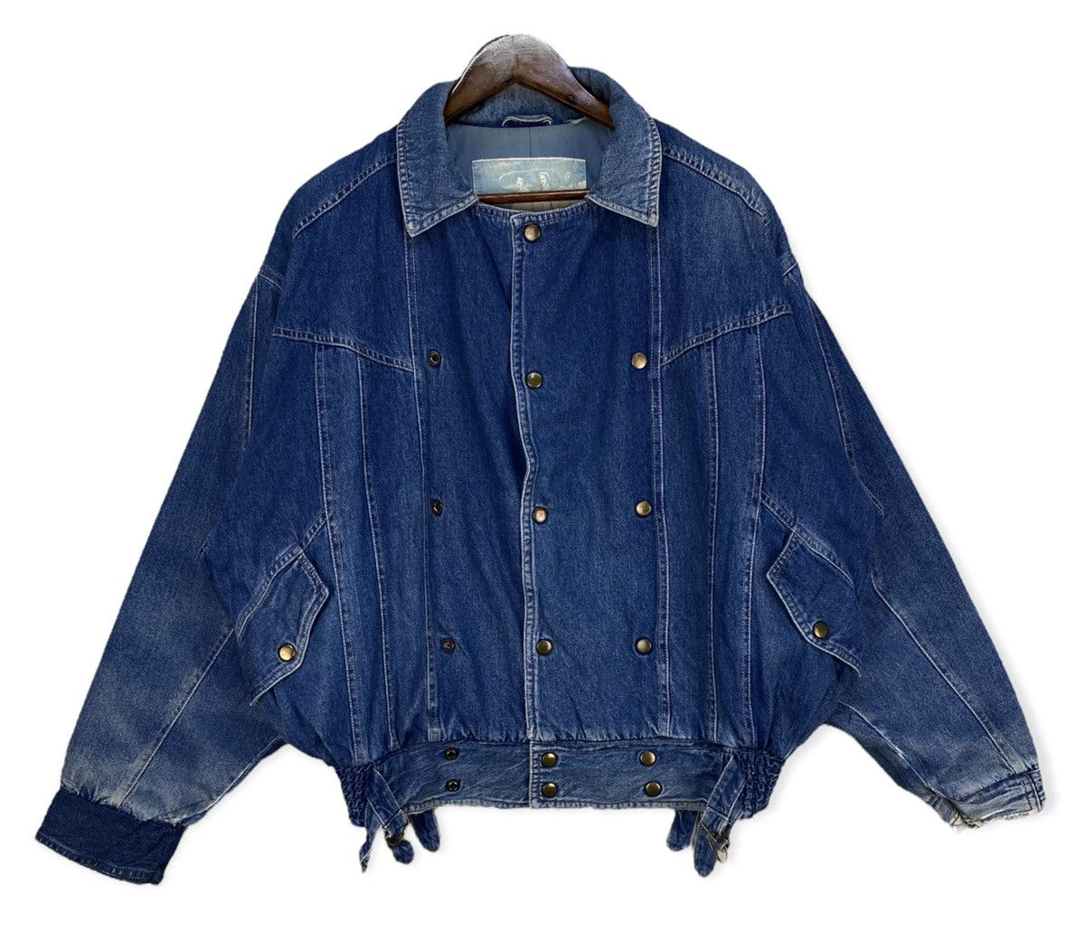 Japanese Brand Vintage John Werry Denim Jacket Size US XL / EU 56 / 4 - 1 Thumbnail