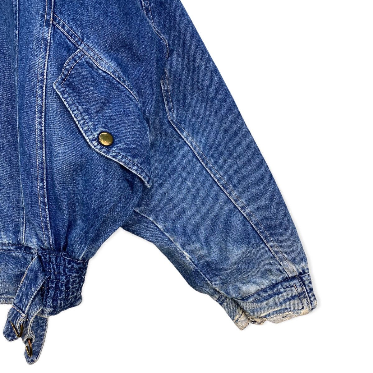 Japanese Brand Vintage John Werry Denim Jacket Size US XL / EU 56 / 4 - 4 Thumbnail