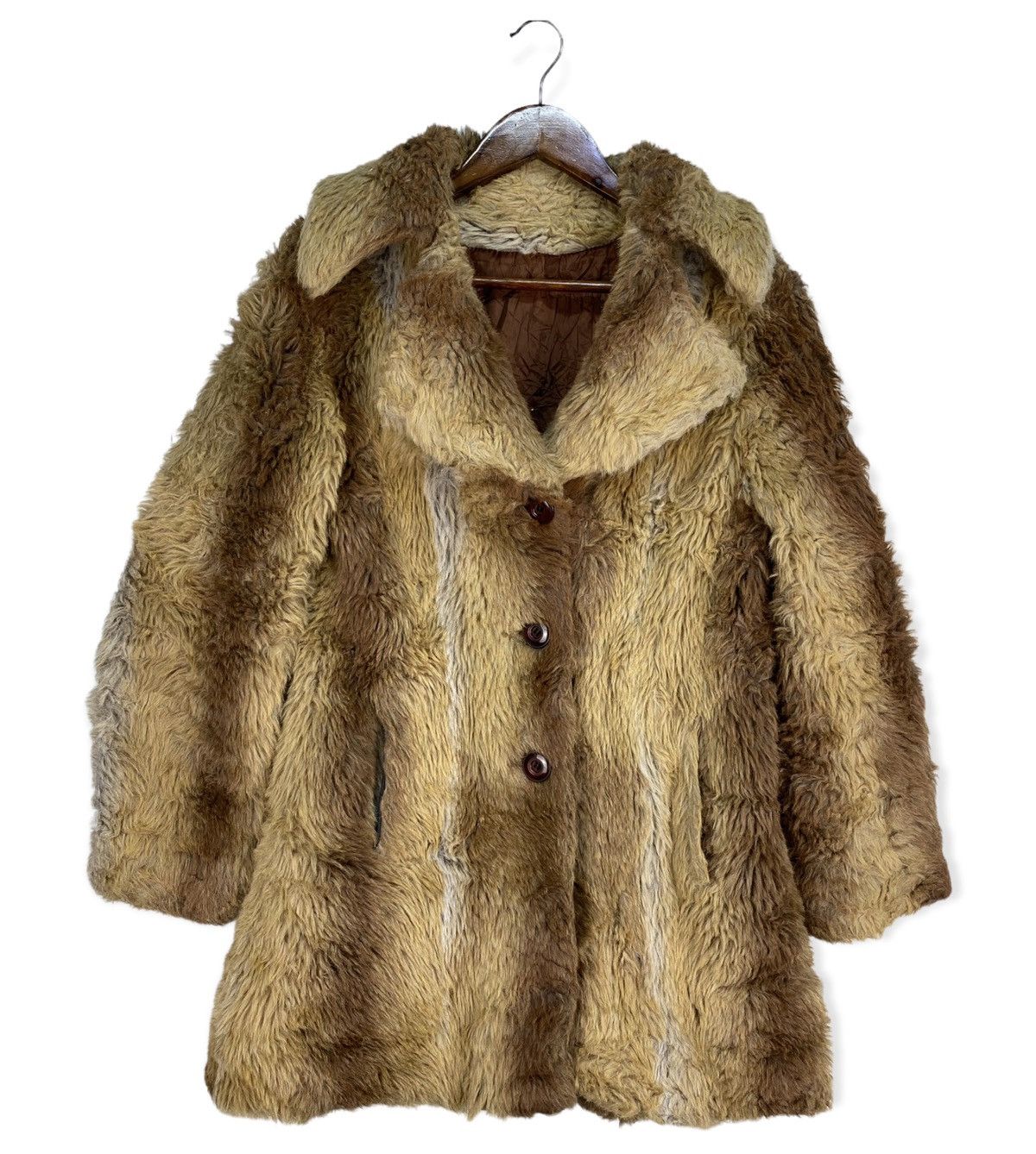 Vintage ❗️NICE DESIGN❗️Mink Fur Jacket Size US S / EU 44-46 / 1 - 1 Thumbnail