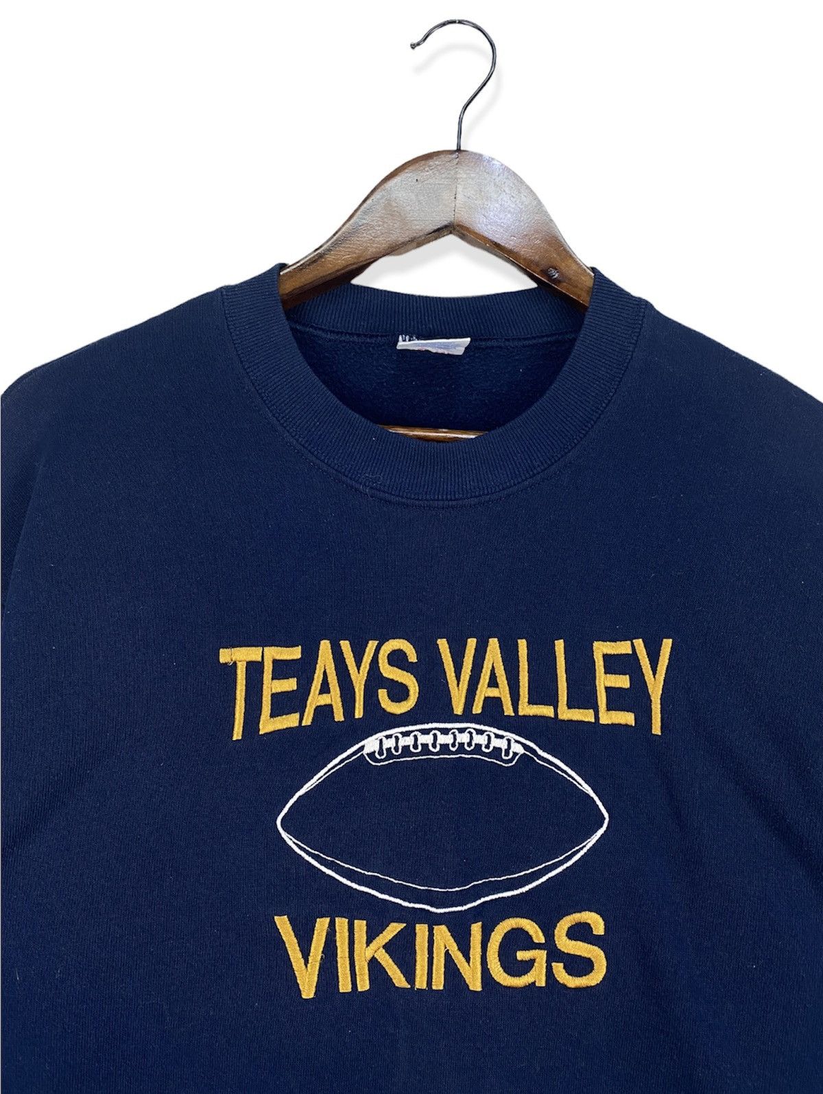 NFL Vintage Teays Valley Vikings Sweatshirt Size US M / EU 48-50 / 2 - 2 Thumbnail