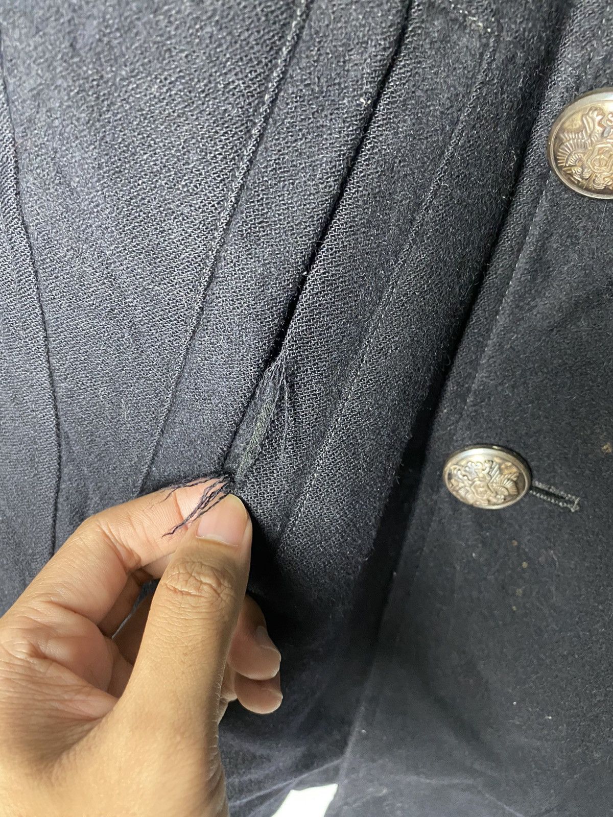 Designer × Paul Smith Paul Smith Double Breasted Wool Coat Size US S / EU 44-46 / 1 - 6 Thumbnail
