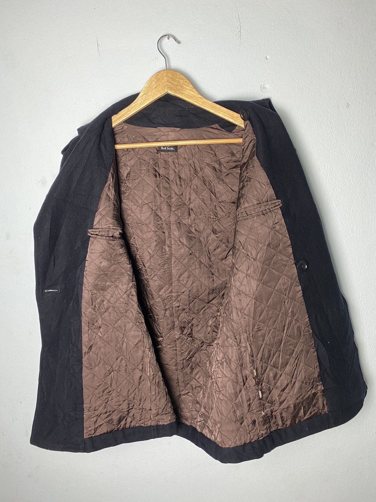 Designer × Paul Smith Paul Smith Double Breasted Wool Coat Size US S / EU 44-46 / 1 - 9 Thumbnail
