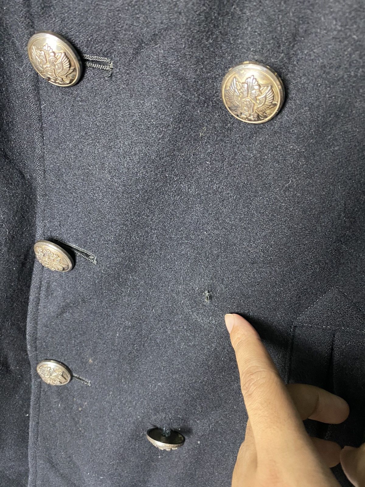 Designer × Paul Smith Paul Smith Double Breasted Wool Coat Size US S / EU 44-46 / 1 - 5 Thumbnail