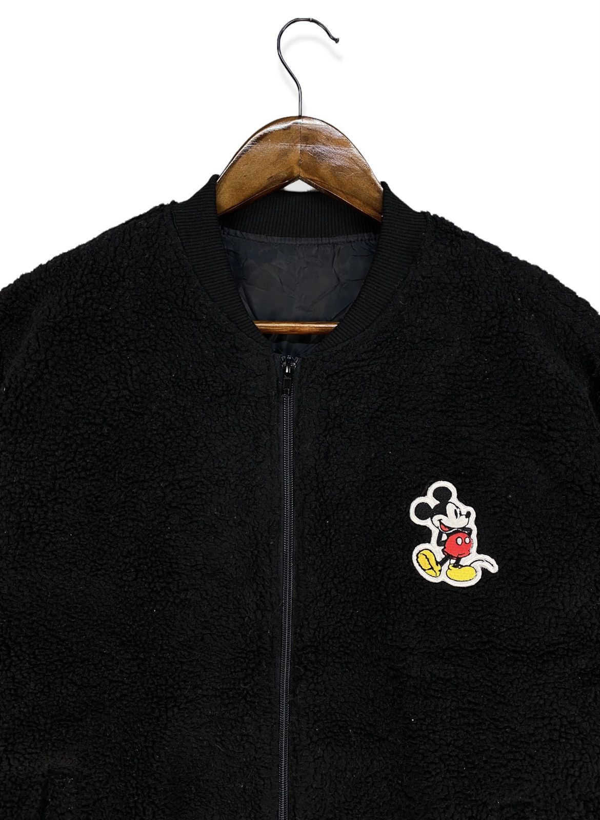Disney Mickey Mouse Fleece Bomber Jacket Size US S / EU 44-46 / 1 - 3 Thumbnail