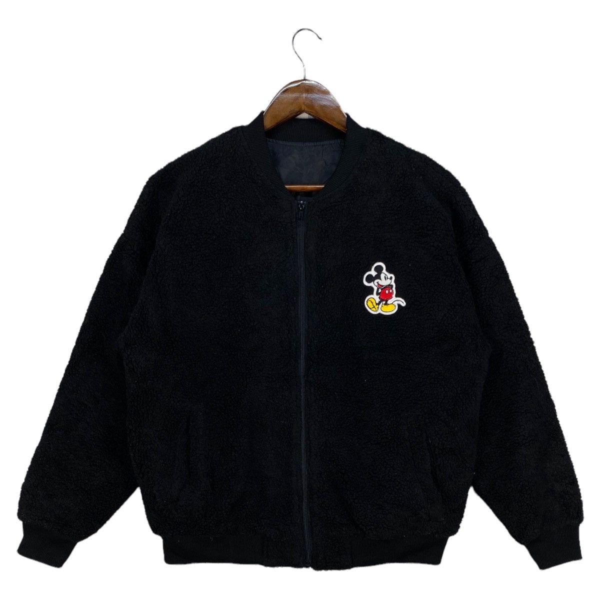 Disney Mickey Mouse Fleece Bomber Jacket Size US S / EU 44-46 / 1 - 2 Thumbnail
