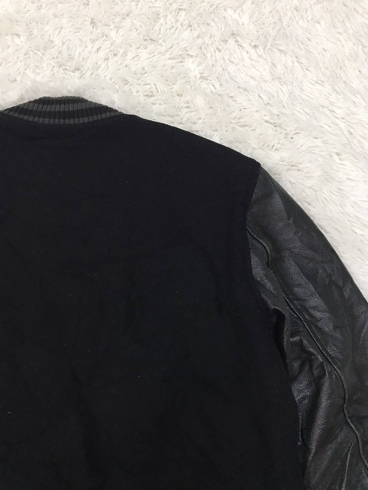 Franklin & Marshall Vtg Franklin Marshall Varsity Jacket Leather Sleeve Size US M / EU 48-50 / 2 - 11 Thumbnail