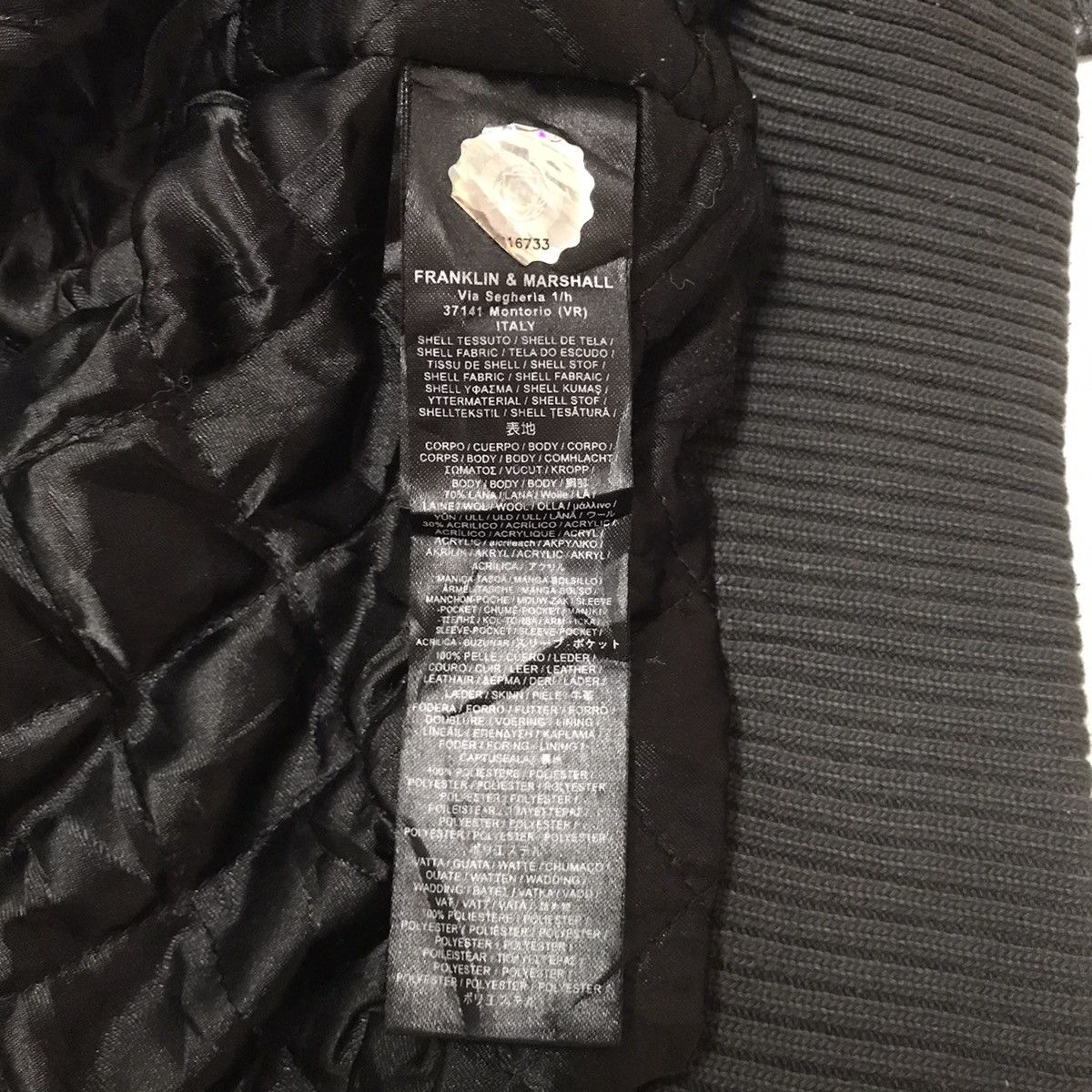 Franklin & Marshall Vtg Franklin Marshall Varsity Jacket Leather Sleeve Size US M / EU 48-50 / 2 - 17 Thumbnail