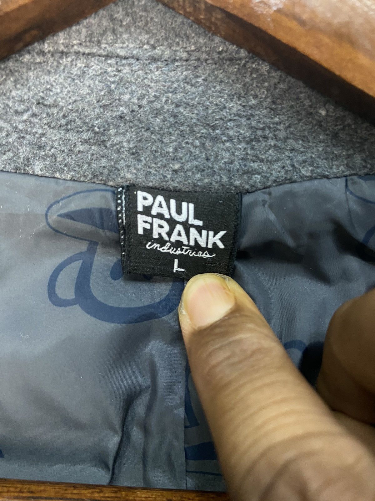 Paul Frank Paul Frank Wool Jacket Size US L / EU 52-54 / 3 - 7 Thumbnail