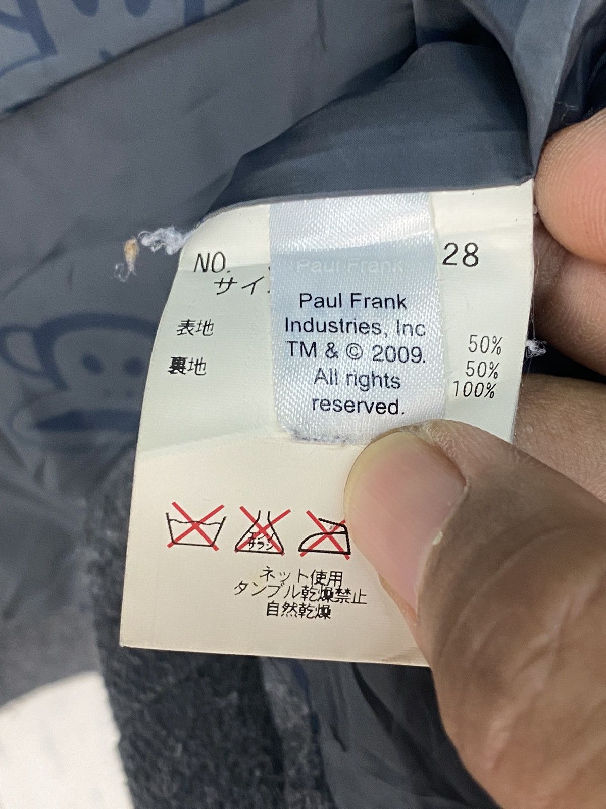 Paul Frank Paul Frank Wool Jacket Size US L / EU 52-54 / 3 - 9 Thumbnail