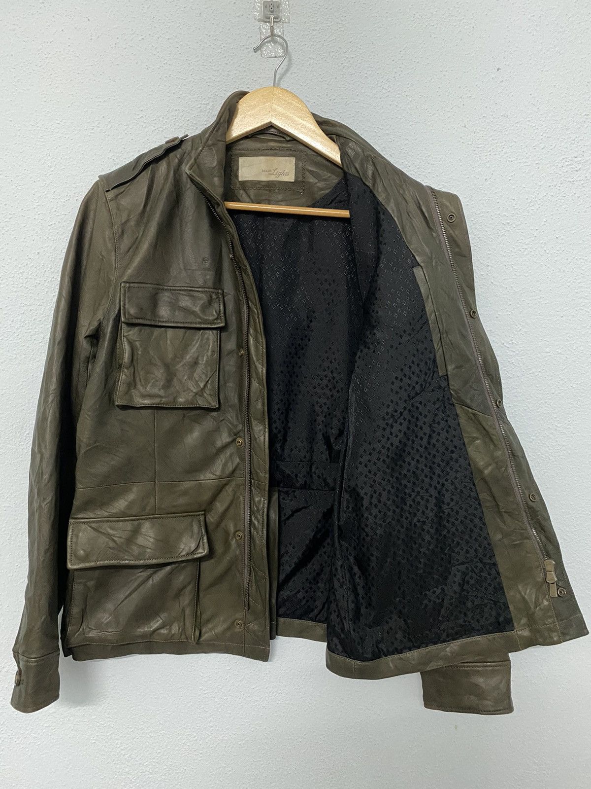 Beams Plus × Designer × Japanese Brand Vintage Beams Lights Leather Jacket Size US S / EU 44-46 / 1 - 6 Thumbnail