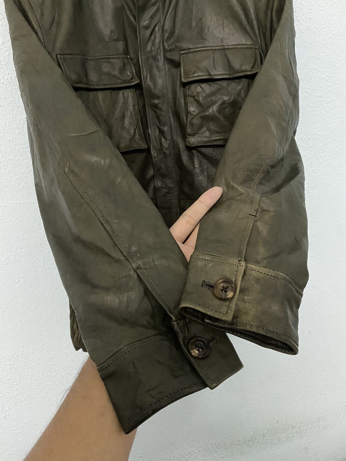 Beams Plus × Designer × Japanese Brand Vintage Beams Lights Leather Jacket Size US S / EU 44-46 / 1 - 3 Thumbnail