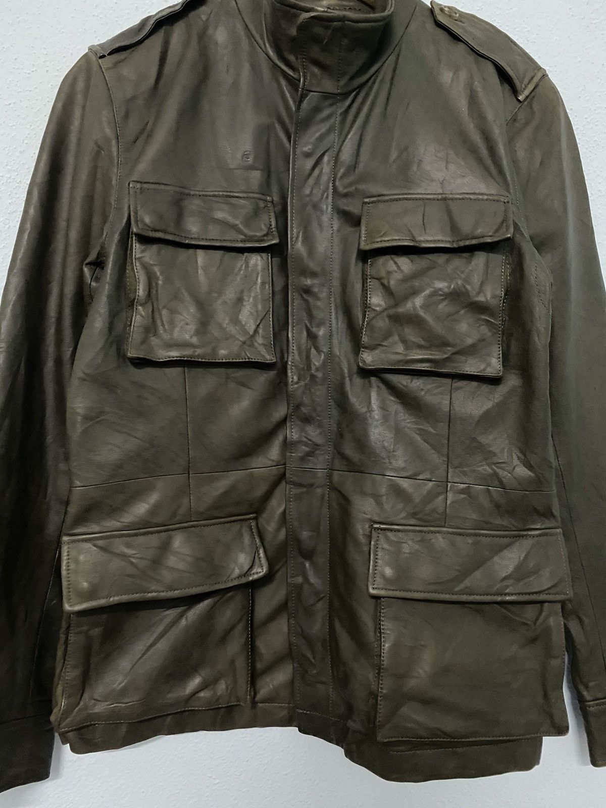 Beams Plus × Designer × Japanese Brand Vintage Beams Lights Leather Jacket Size US S / EU 44-46 / 1 - 2 Thumbnail