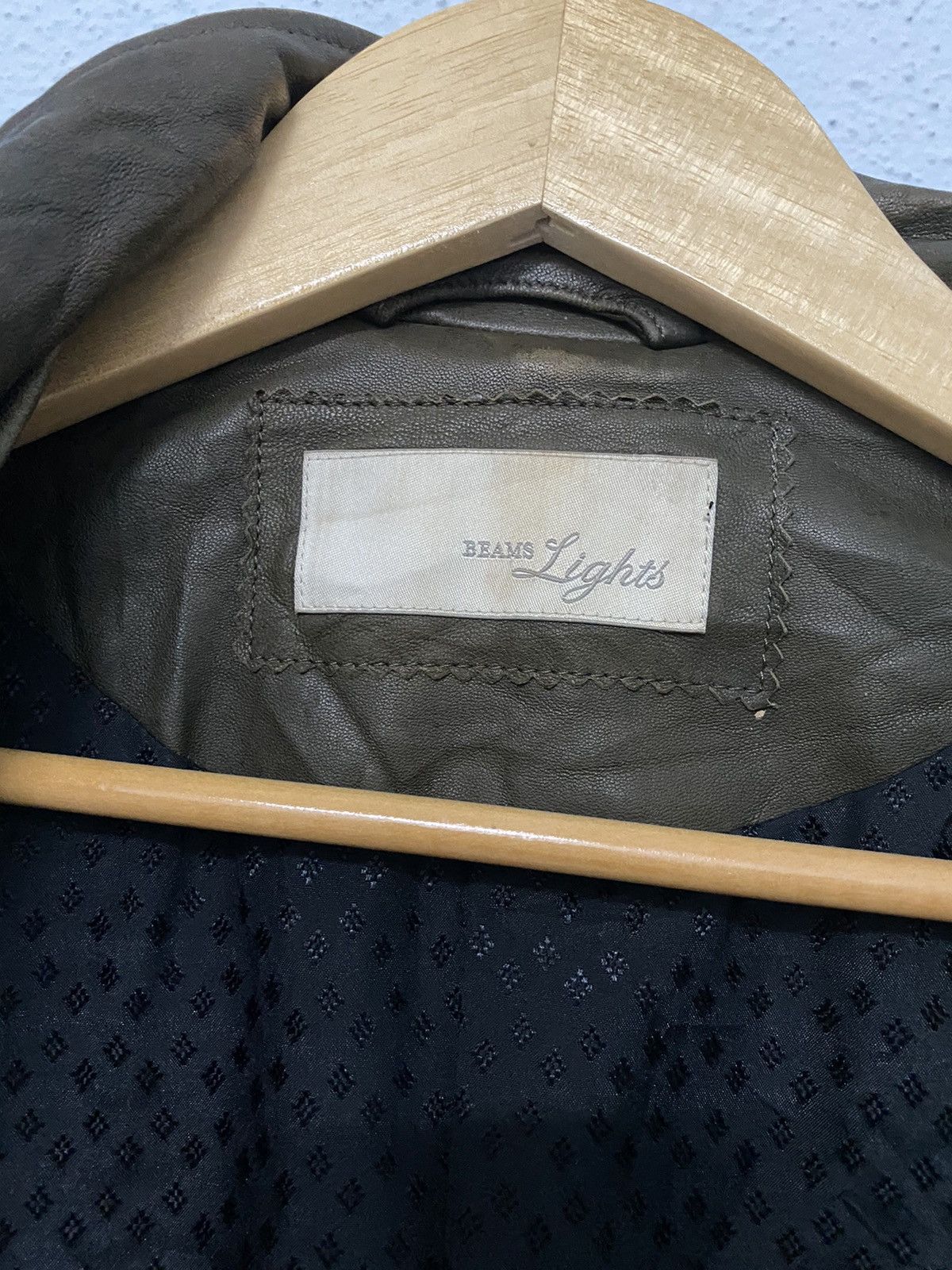 Beams Plus × Designer × Japanese Brand Vintage Beams Lights Leather Jacket Size US S / EU 44-46 / 1 - 7 Thumbnail