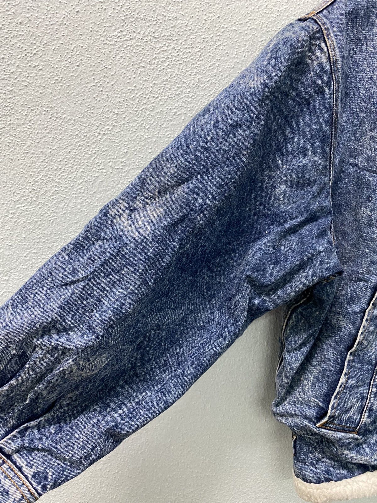 Vintage Vintage Hot Crew Sherpa Denim Jacket Size US L / EU 52-54 / 3 - 8 Thumbnail