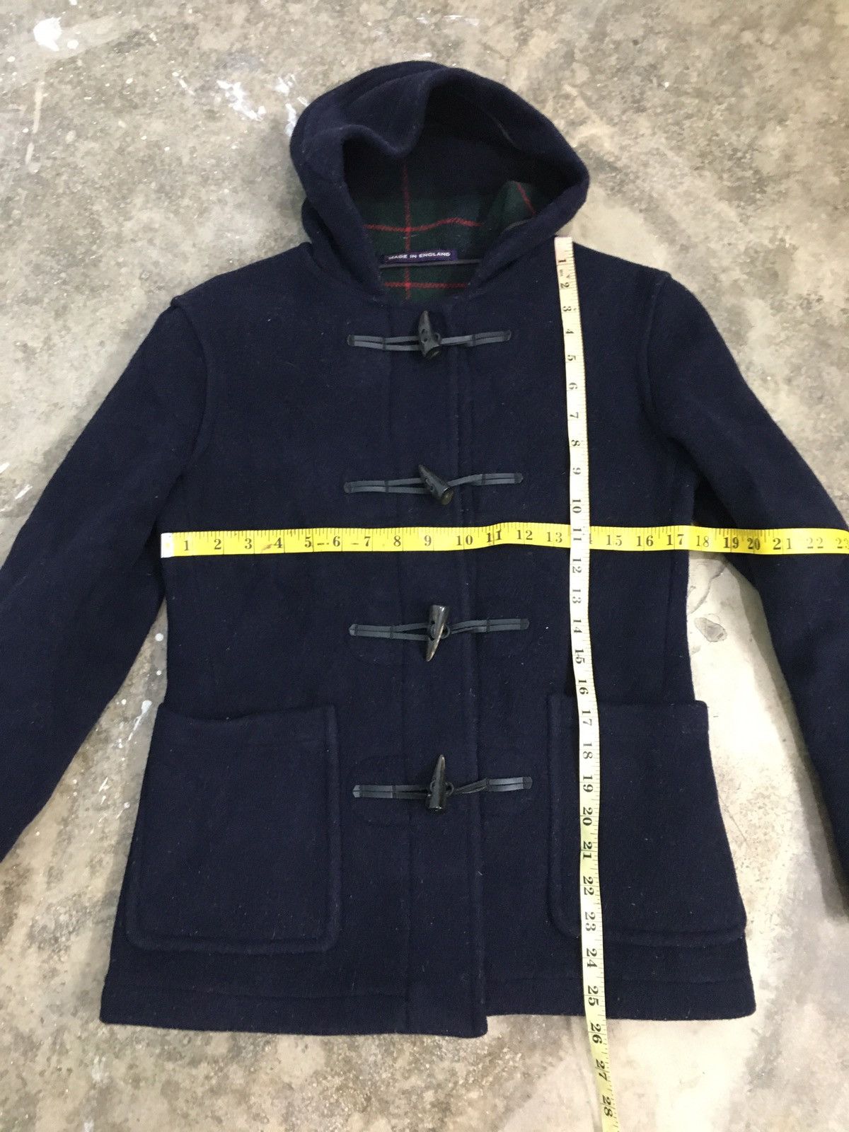 New England Outerwear Wool Duffle Coat London Tradition Made In England Size US XS / EU 42 / 0 - 12 Thumbnail