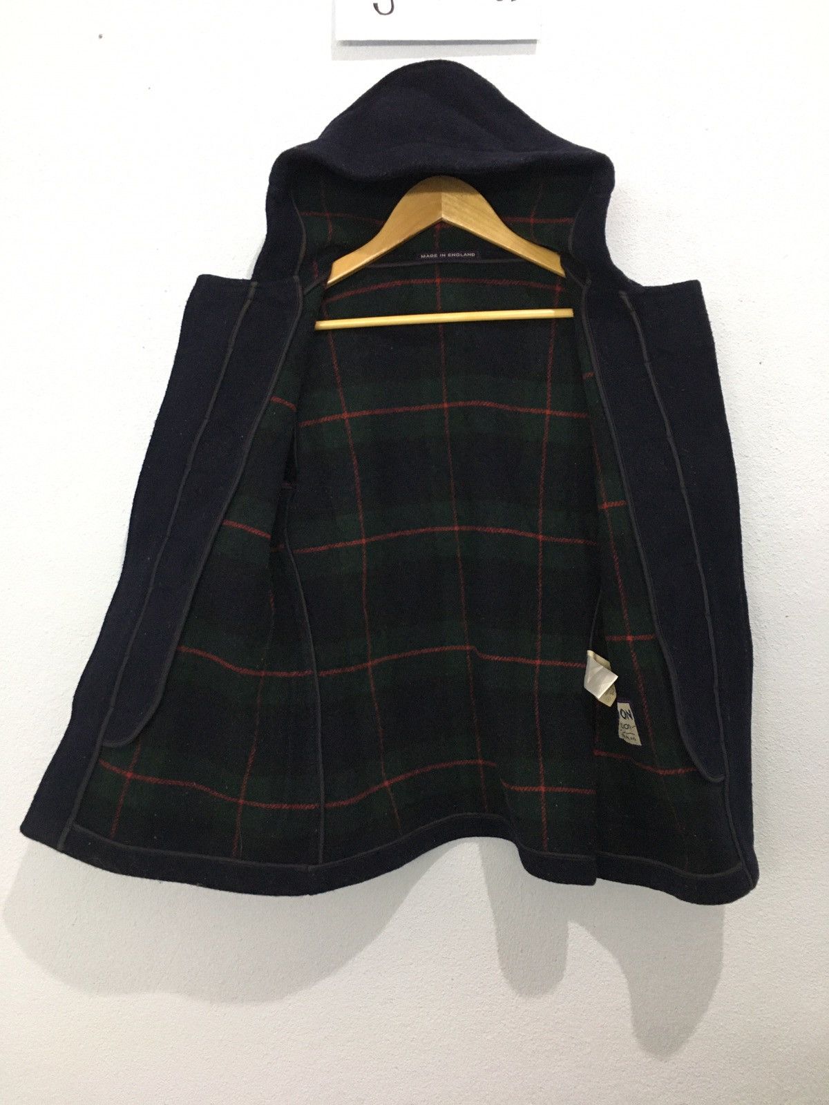 New England Outerwear Wool Duffle Coat London Tradition Made In England Size US XS / EU 42 / 0 - 7 Thumbnail