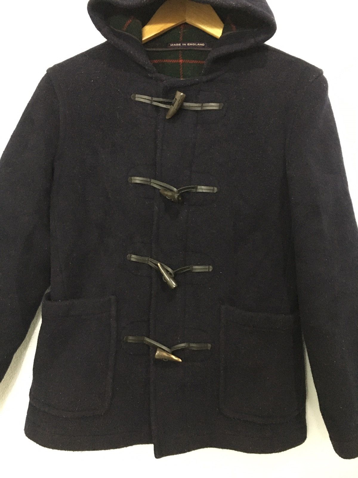 New England Outerwear Wool Duffle Coat London Tradition Made In England Size US XS / EU 42 / 0 - 5 Thumbnail