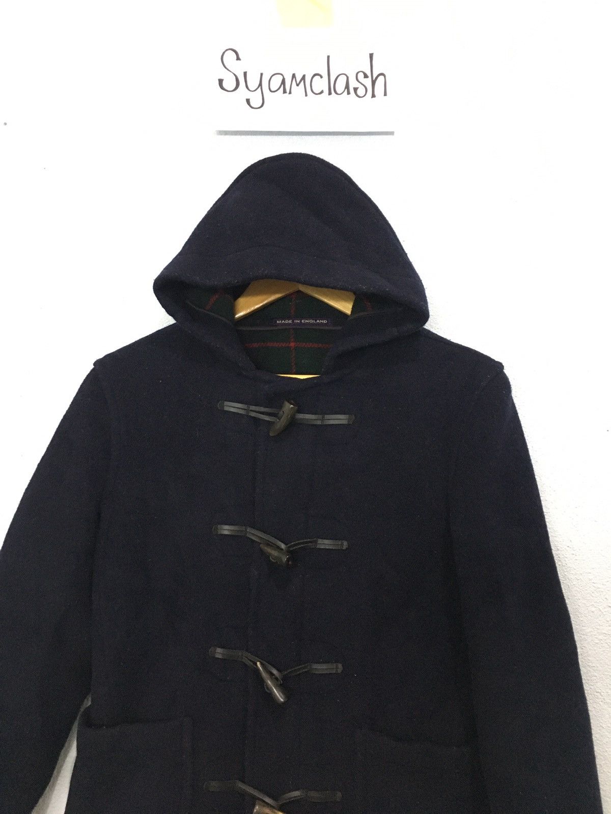 New England Outerwear Wool Duffle Coat London Tradition Made In England Size US XS / EU 42 / 0 - 4 Thumbnail
