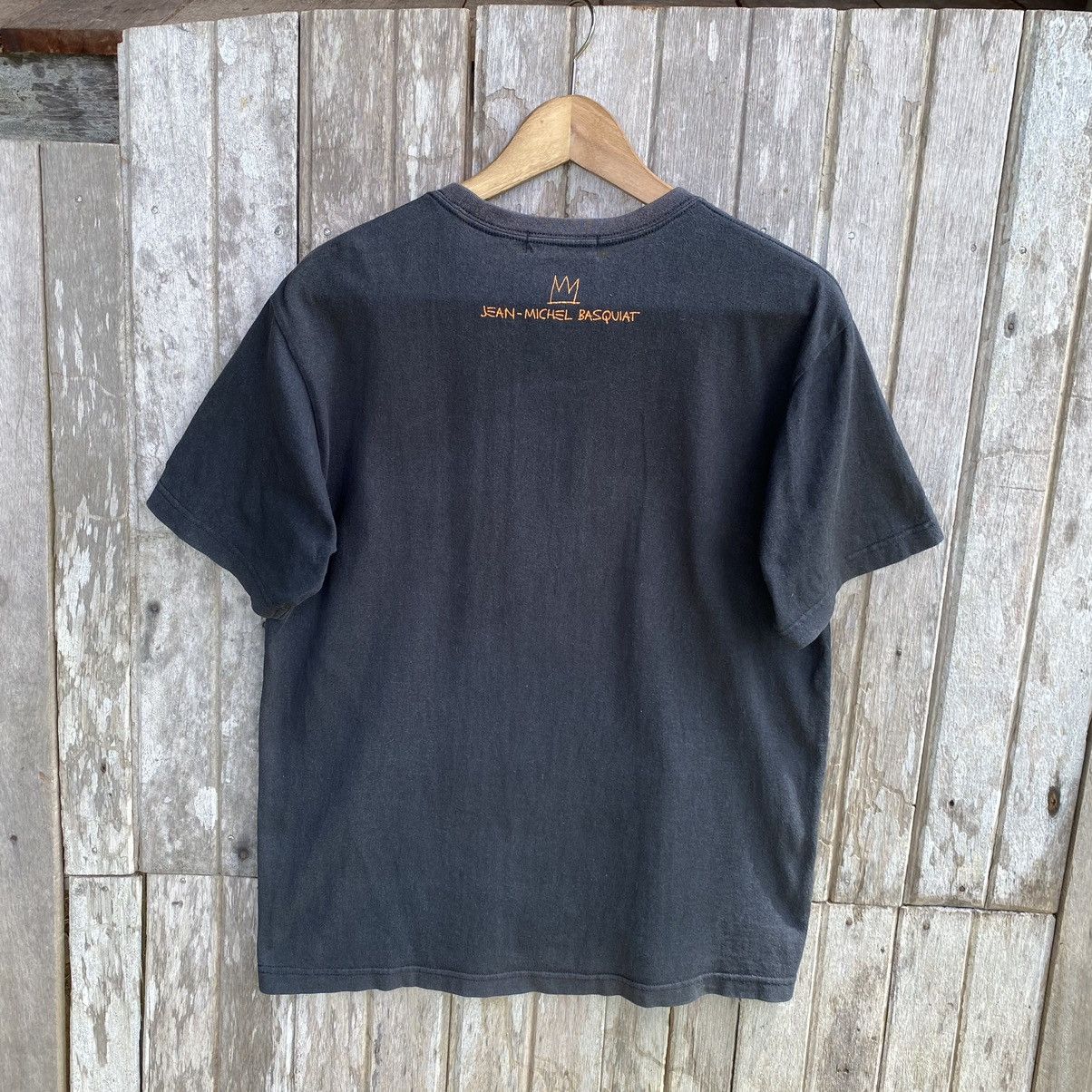 Jean-Michel Basquiat Thrashed Faded Vintage Y2K Jean-Michel Basquiat ERD ART TEE Size US L / EU 52-54 / 3 - 2 Thumbnail