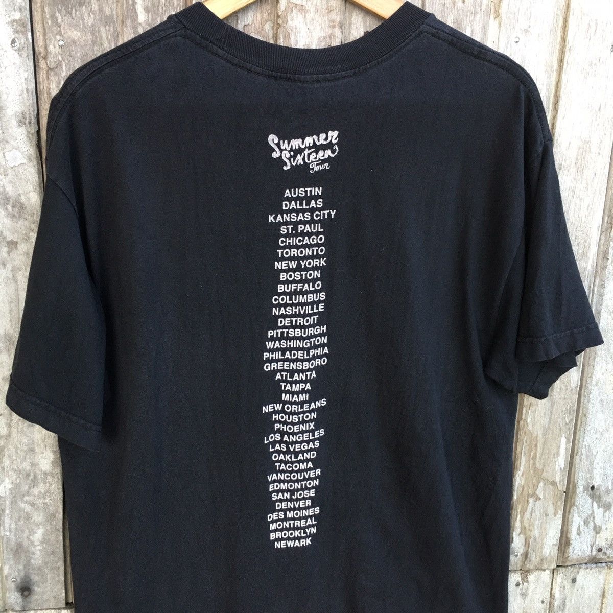Band Tees Thrashed Faded Vintage Y2K Drake Summer Sixteen ERD GRUNGE T Size US L / EU 52-54 / 3 - 6 Thumbnail