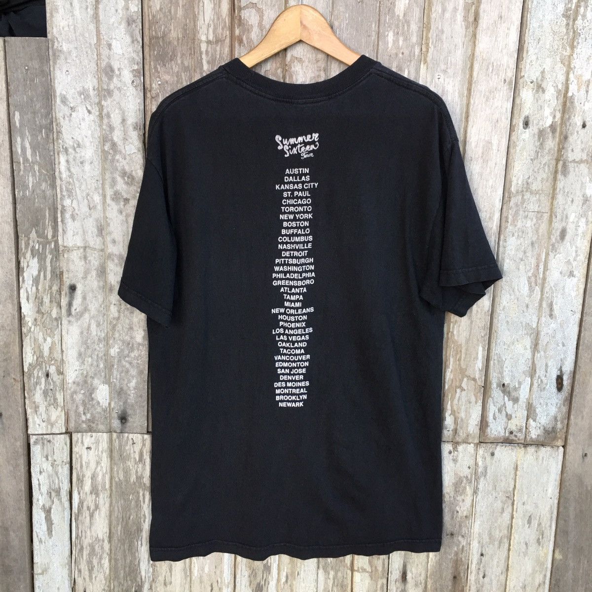Band Tees Thrashed Faded Vintage Y2K Drake Summer Sixteen ERD GRUNGE T Size US L / EU 52-54 / 3 - 5 Thumbnail