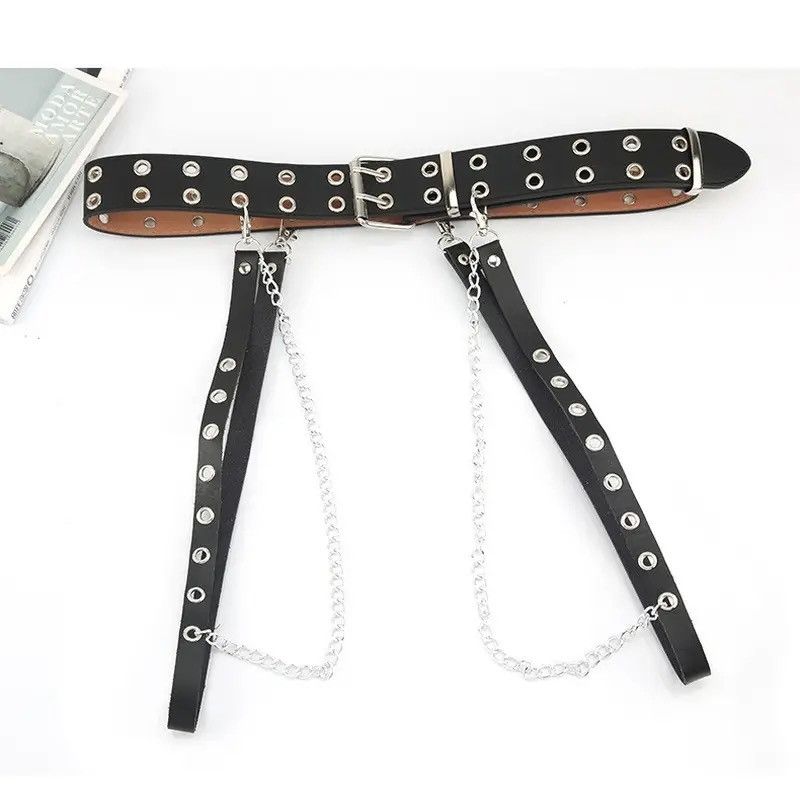 Other Gothic Double-breasted Buttonhole Belt Size ONE SIZE - 2 Thumbnail