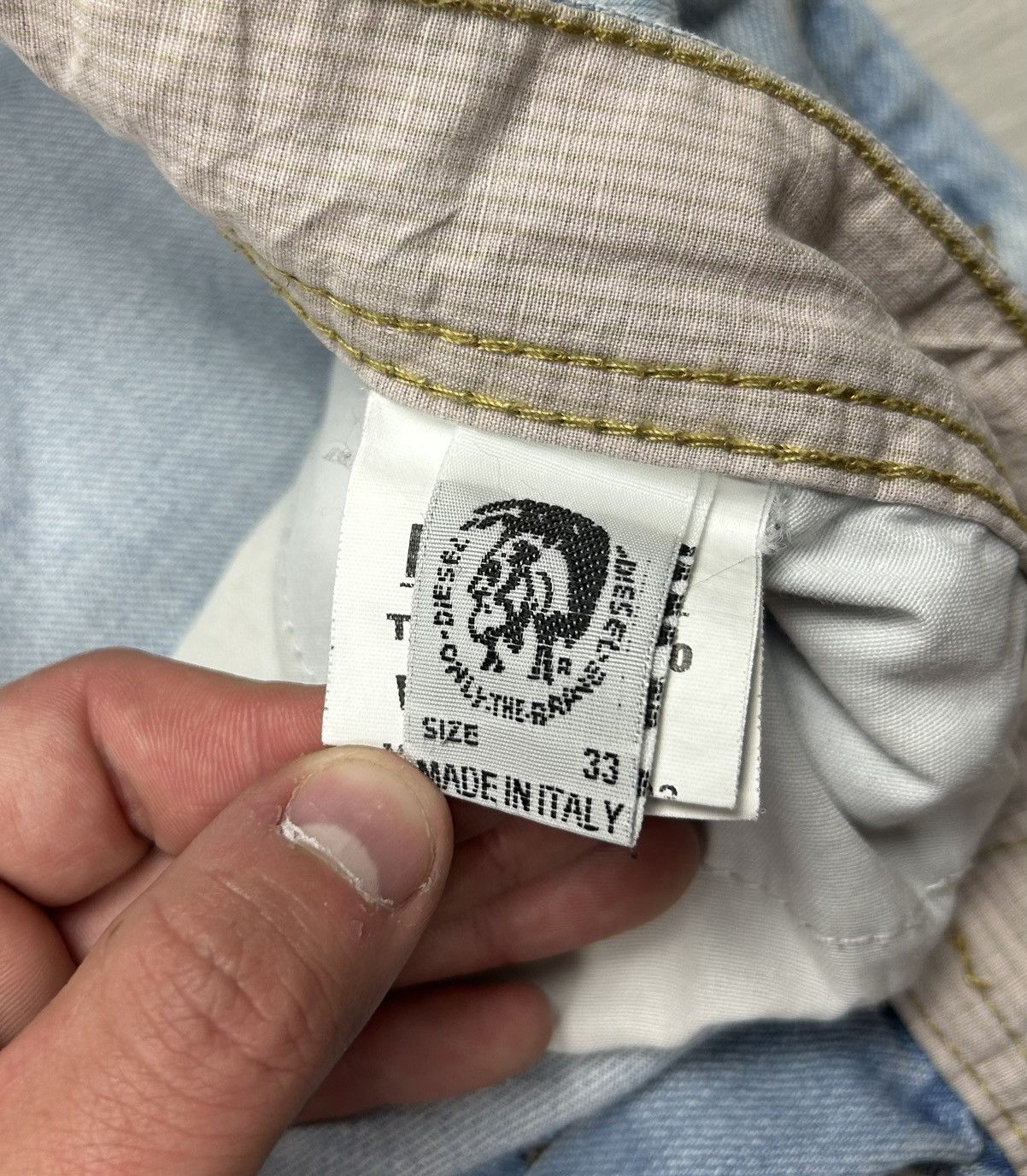 Diesel × Vintage Diesel rare vintage denim Jeans size 33 Size US 33 - 8 Thumbnail