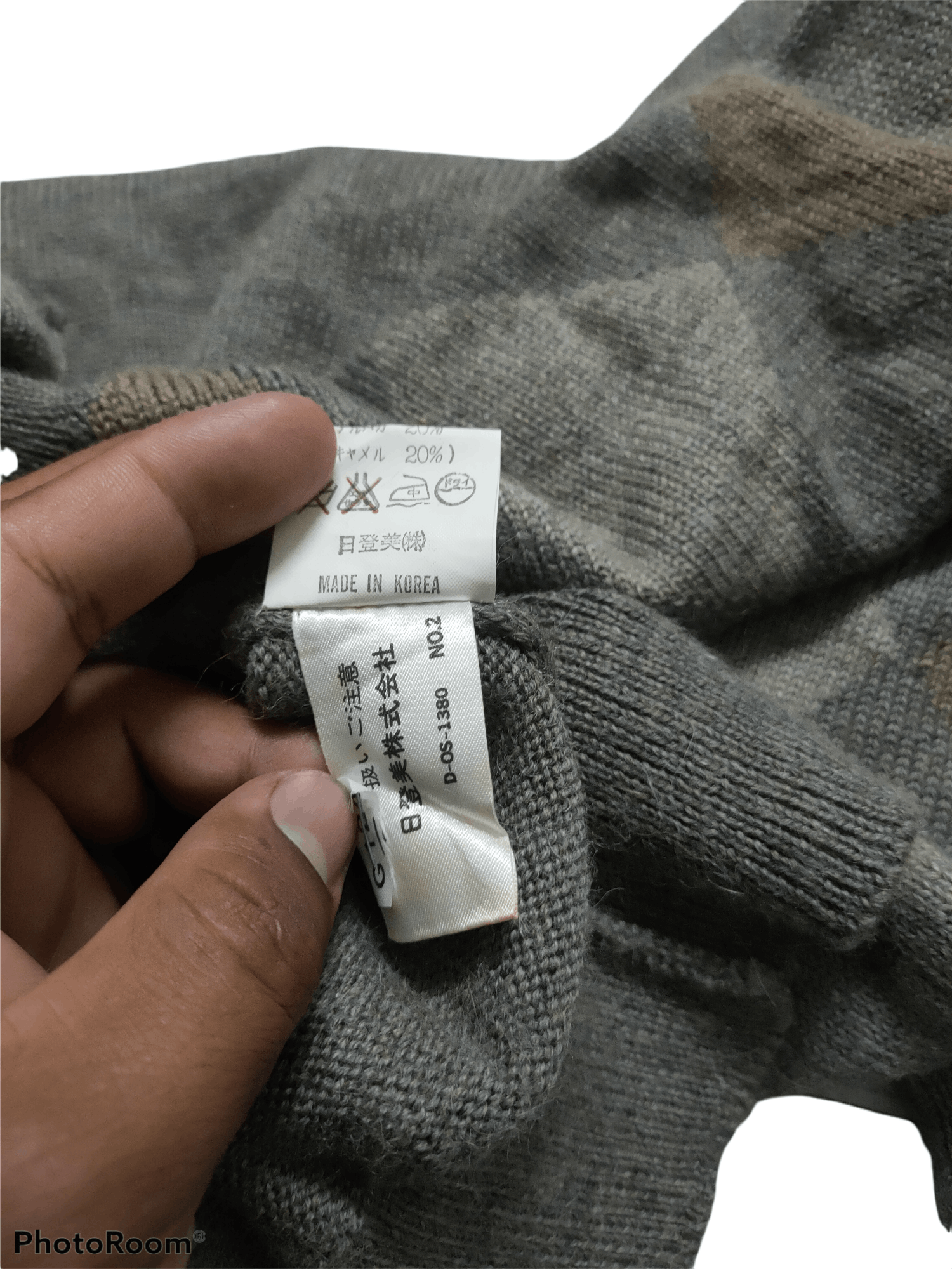 Issey Miyake Issey Miyake Knitwear Diamond Design wool Material Size US M / EU 48-50 / 2 - 8 Thumbnail