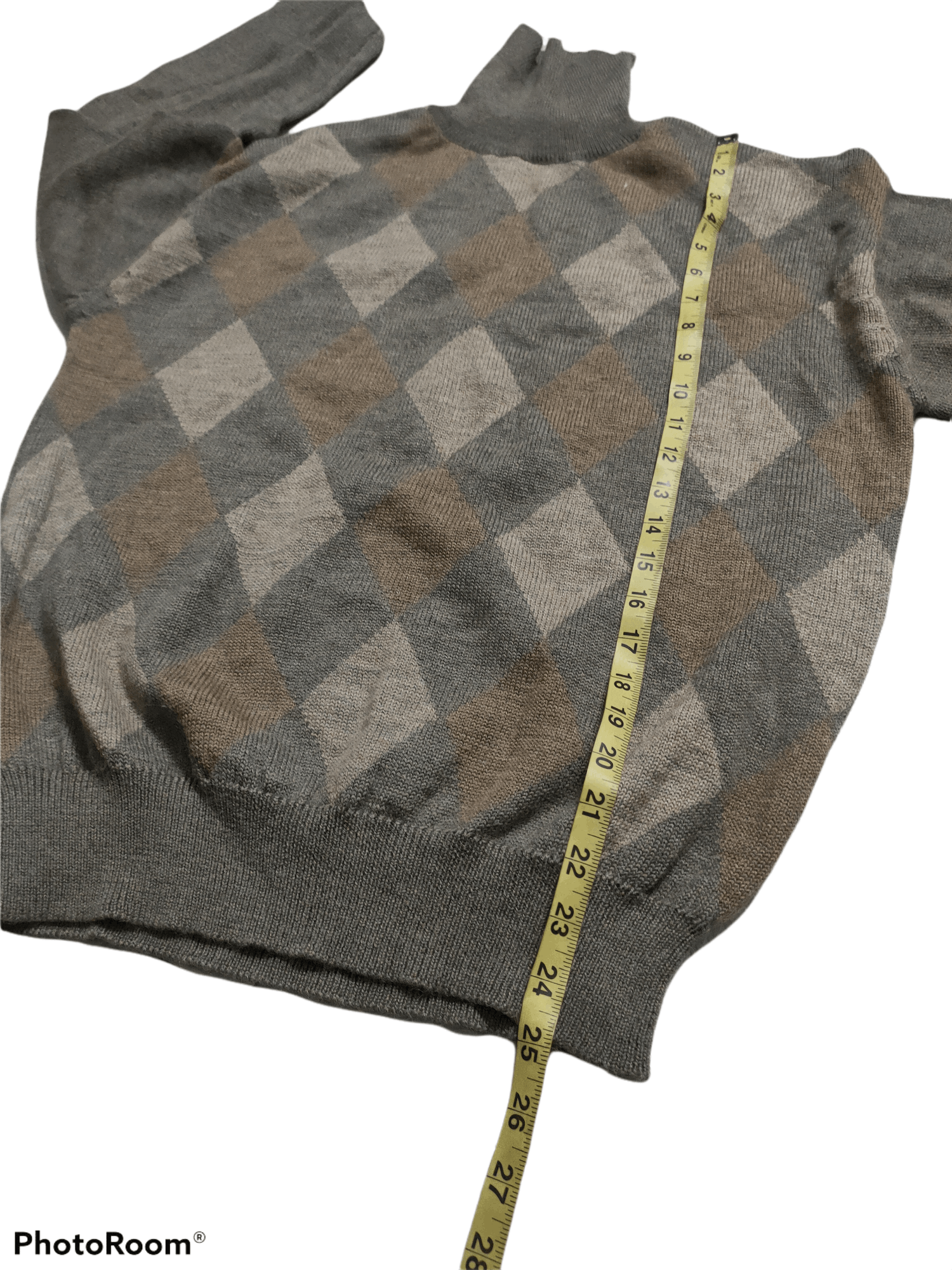 Issey Miyake Issey Miyake Knitwear Diamond Design wool Material Size US M / EU 48-50 / 2 - 4 Thumbnail