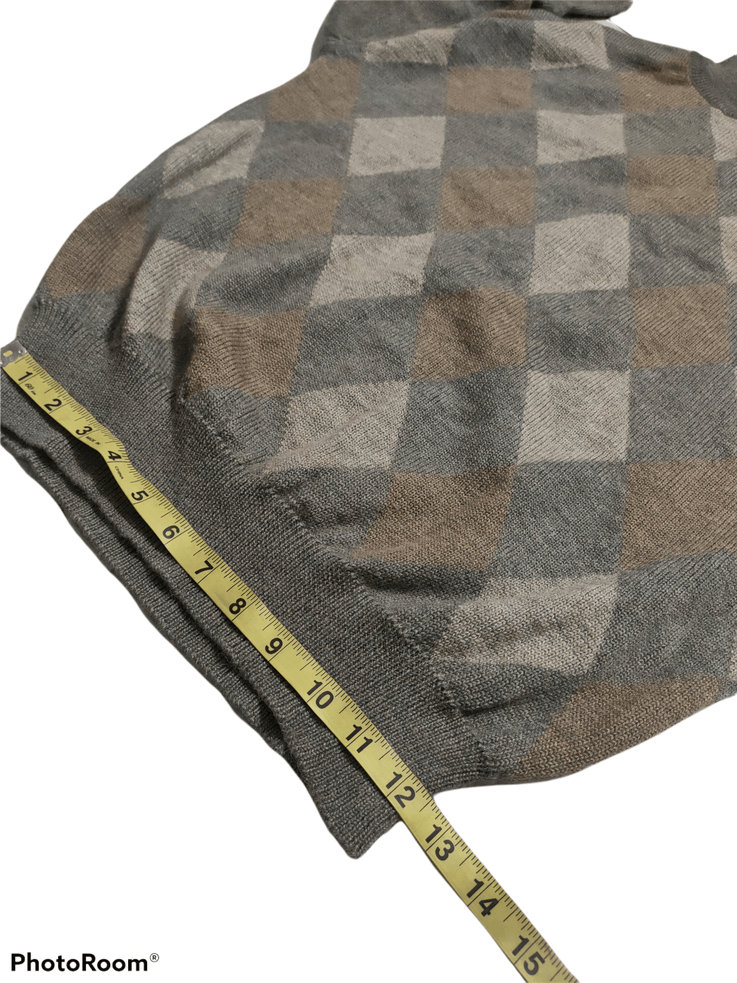 Issey Miyake Issey Miyake Knitwear Diamond Design wool Material Size US M / EU 48-50 / 2 - 5 Thumbnail
