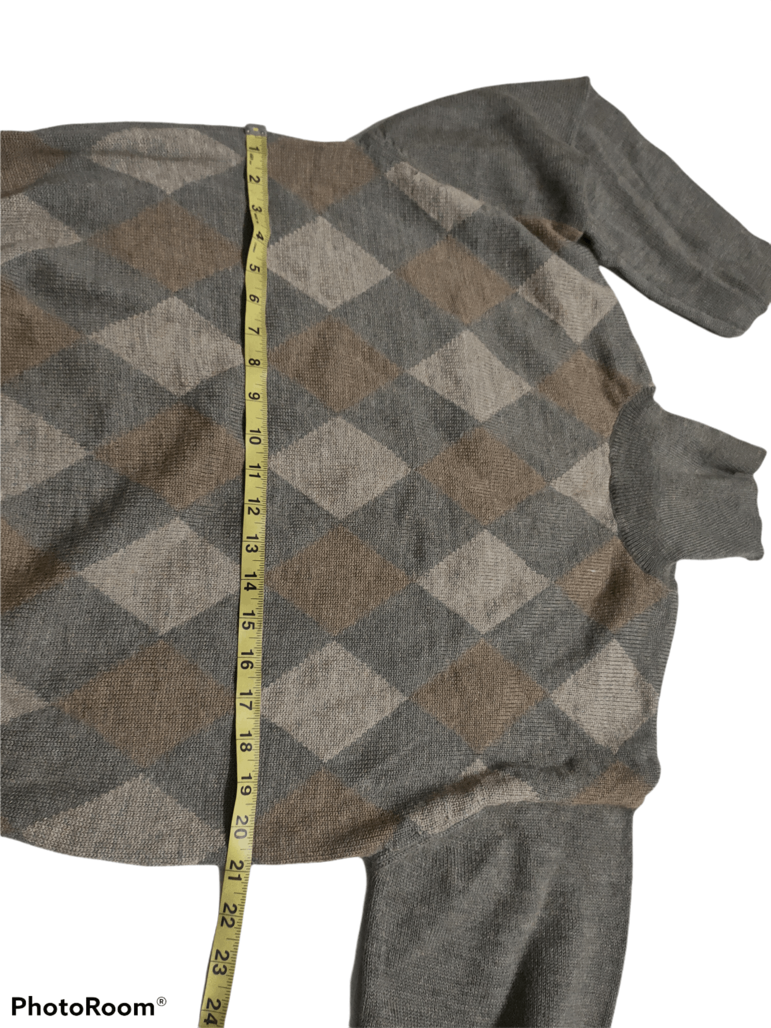Issey Miyake Issey Miyake Knitwear Diamond Design wool Material Size US M / EU 48-50 / 2 - 3 Thumbnail