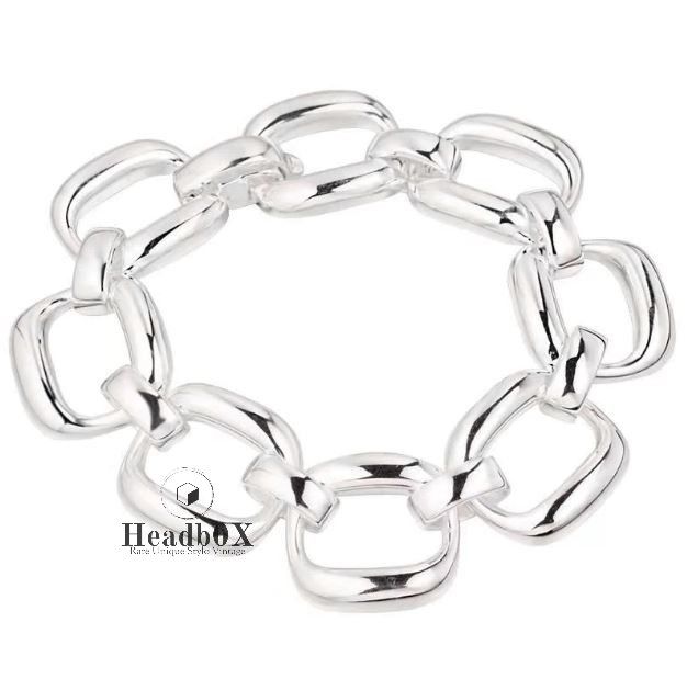 Jewelry Hiphop Thick Chain Bracelet Size ONE SIZE - 3 Thumbnail