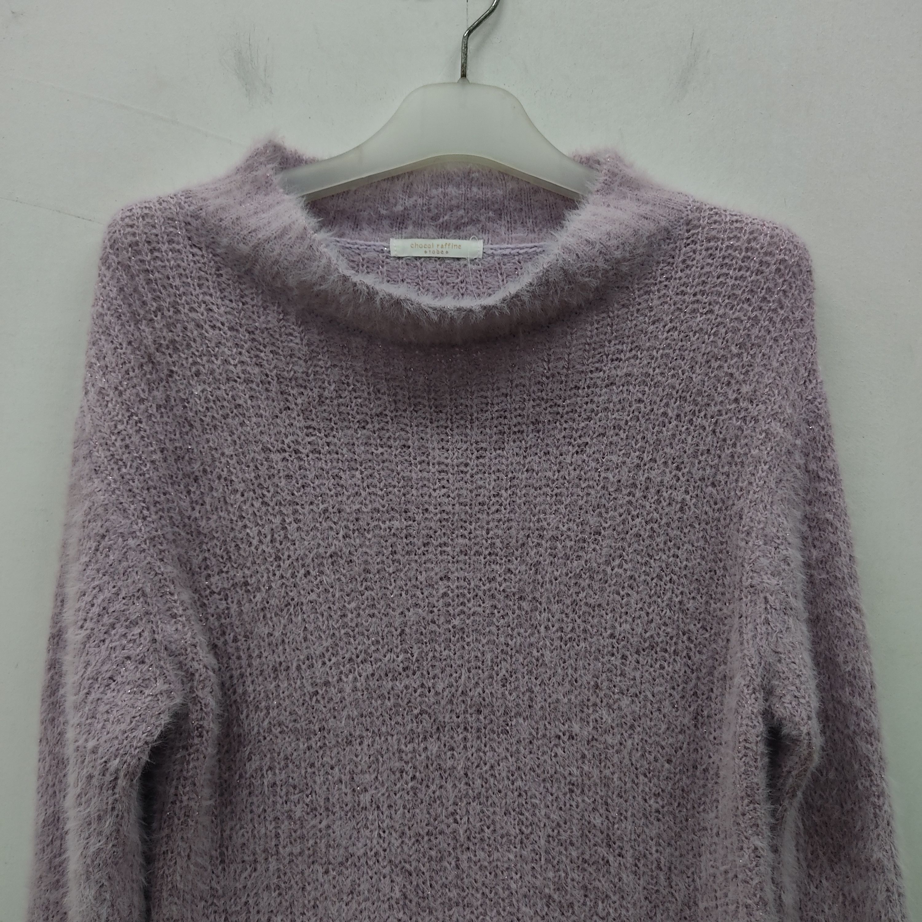 Homespun Knitwear × Japanese Brand Chocol Raffine Mohair Lilac Knitwear Size S / US 4 / IT 40 - 2 Thumbnail